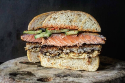 Ōra King Salmon Burgers by Chef Jason Roberts